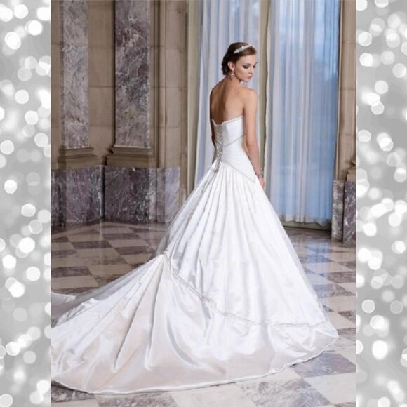 NWT Sophia Tolli Wedding Dress Bridal Gown Lucia - Picture 2 of 5